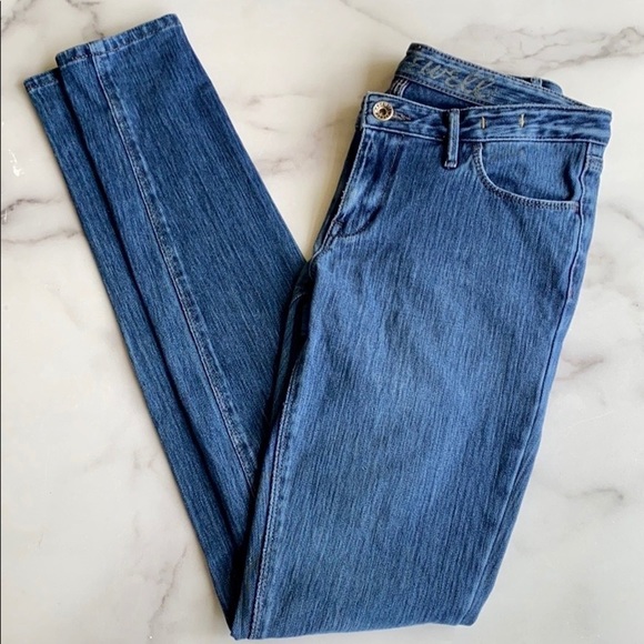 Madewell Medium Wash Skinny Jeans Sz 0 - Picture 3 of 12